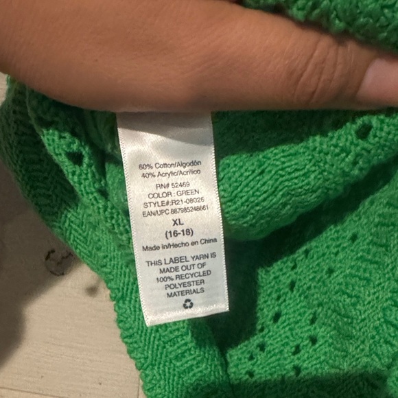 Closet Vibrant Green Knit Tank Top - Picture 7 of 7